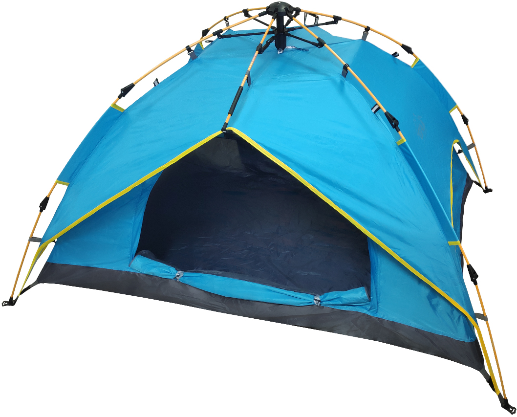 Палатка Campinger BC-145, кемпинговая, 2 места, синий - купить в Москве, цены на Мегамаркет