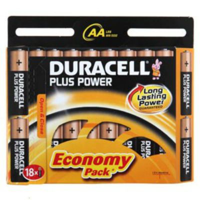 Батарейка Duracell LR6-18BL 18 шт - купить в Москве, цены на Мегамаркет | 100024002109