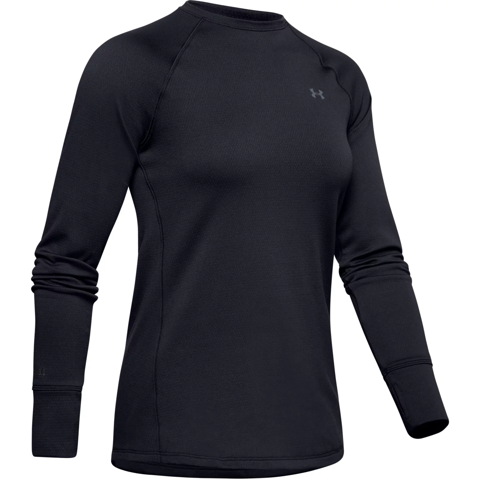 Лонгслив женский Under Armour 1343320-001 черный S/M