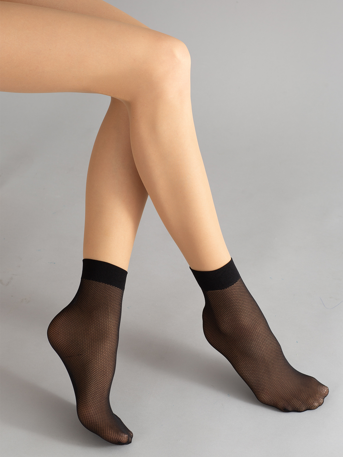 Капроновые носки женские Giulia RN 01 черные UNI