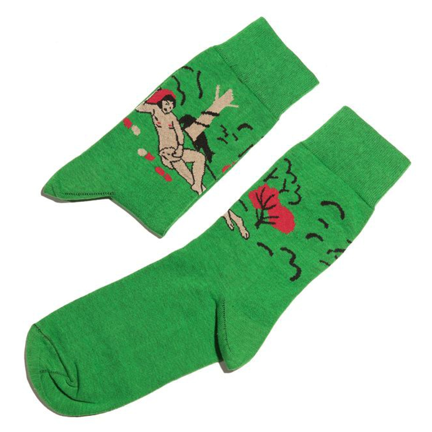 Носки мужские St. Friday Socks ps1901 зеленые 42-46