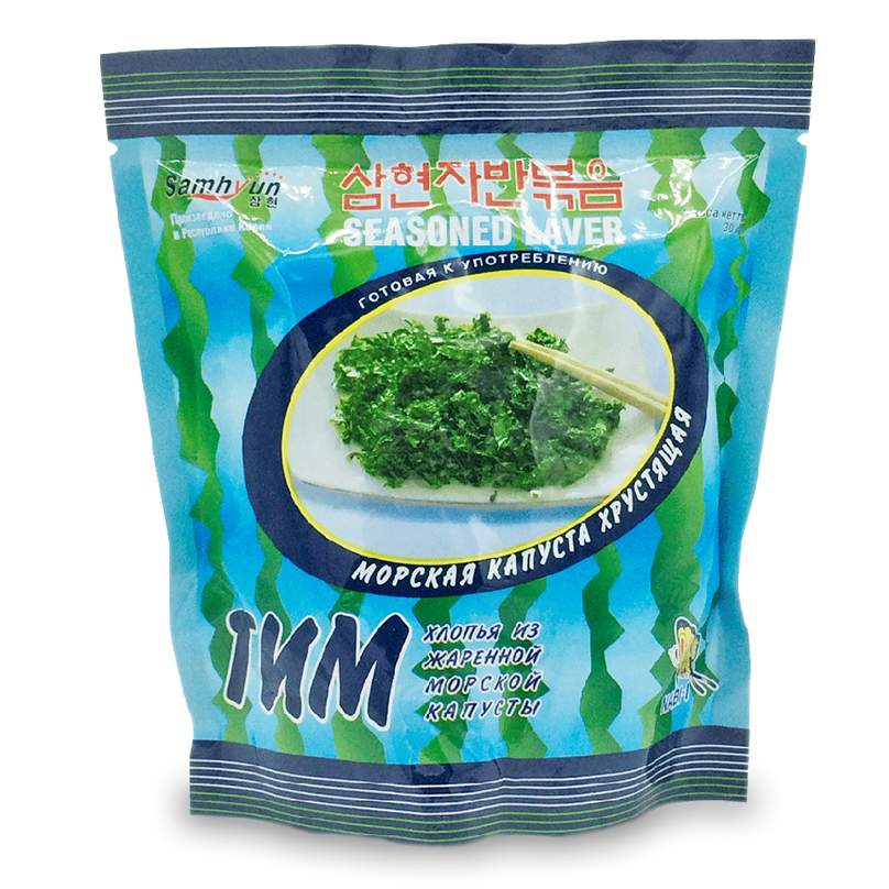 Отзыв о Морская капуста Saumhyun Seasoned Laver "Гим" Отличная закуска