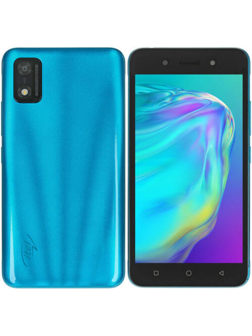 Смартфон Itel A17 1/16GB Blue - купить в Эльдорадо, цена на Мегамаркет