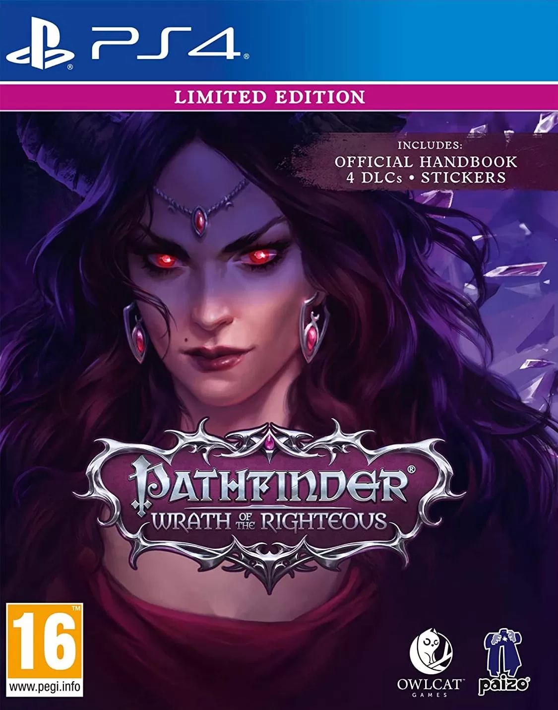Игра Pathfinder: Wrath of the Righteous Limited Edition (PS 4, полностью на русском языке) - купить в Москве, цены в интернет-магазинах Мегамаркет