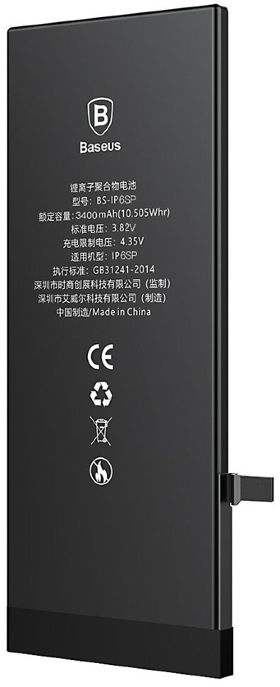 Аккумулятор для телефона Baseus 3400мА/ч для Apple iPhone 6S Plus