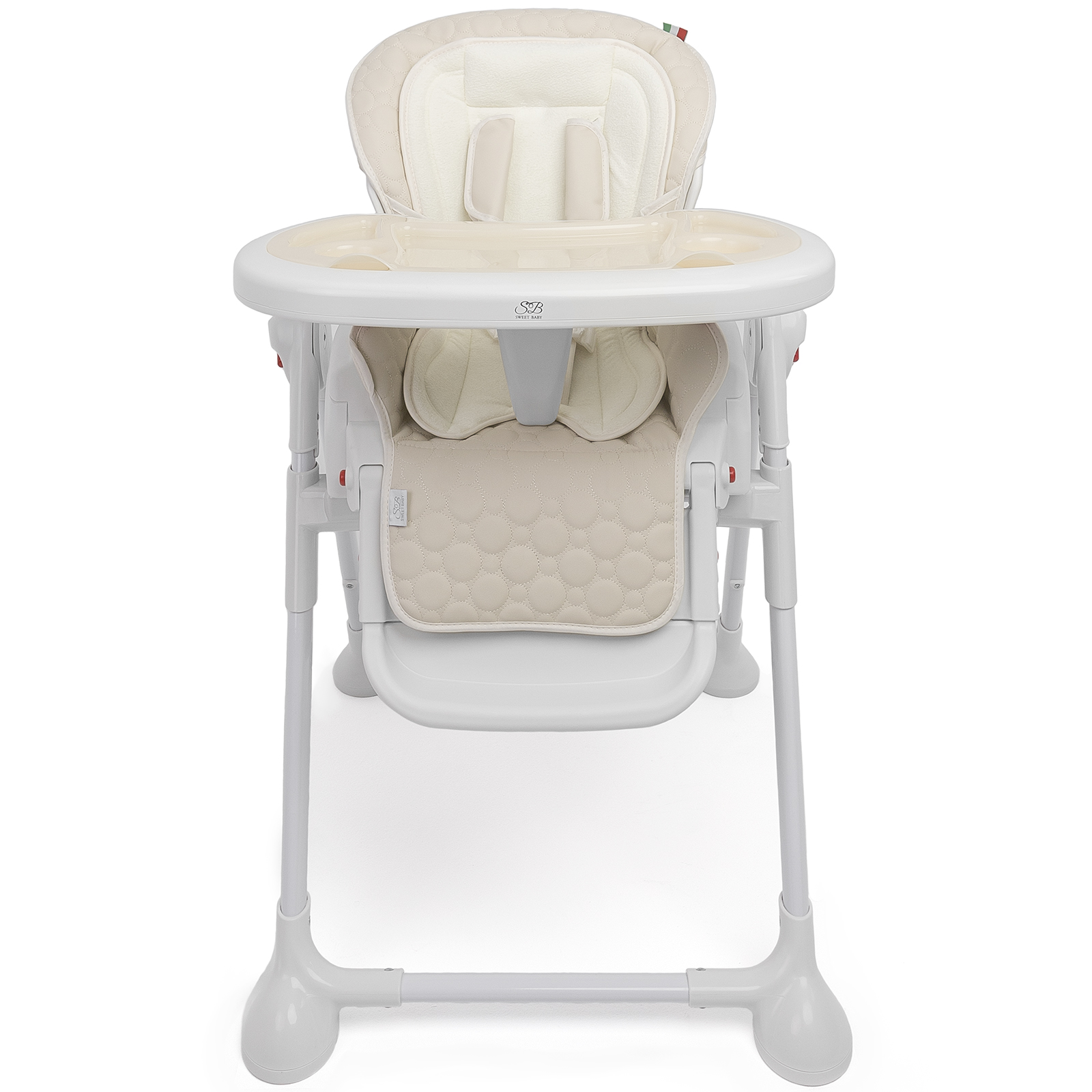 Стульчик для кормления sweet baby luxor classic cream