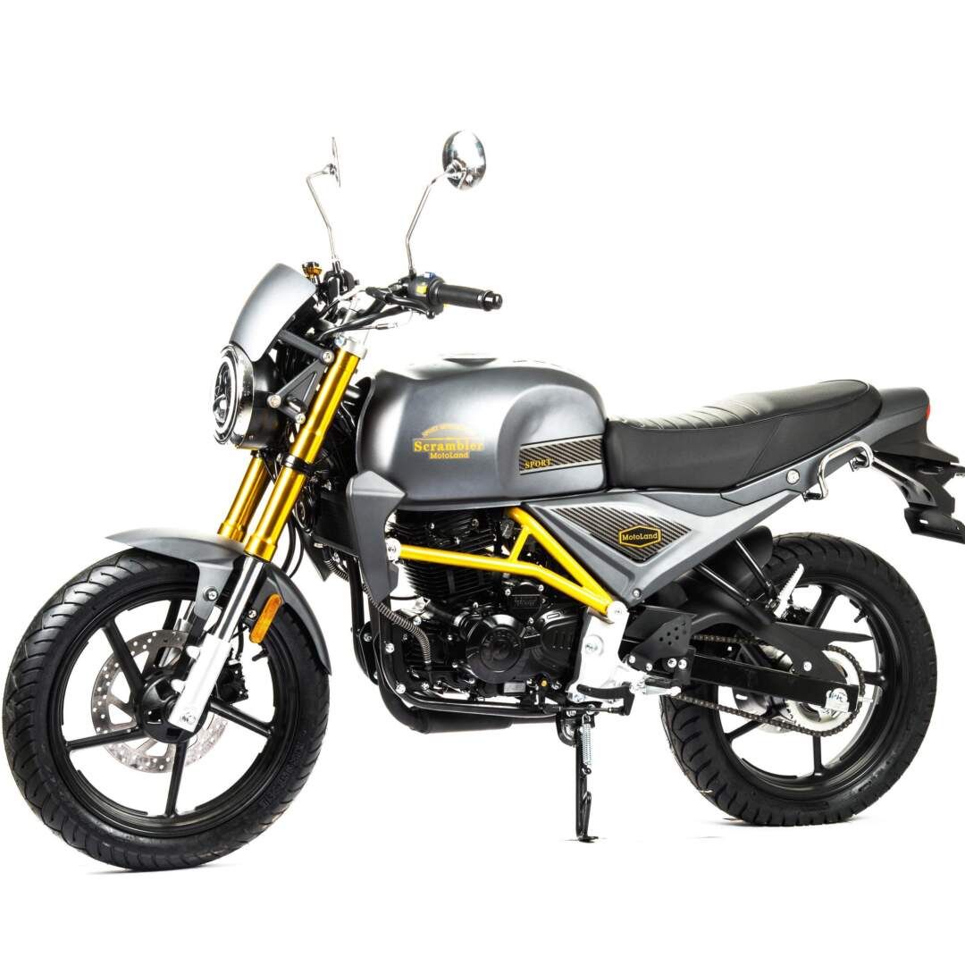 Мотоцикл дорожный Motoland SCRAMBLER 250 - купить в BIKE4YOU.ru, цена на Мегамаркет