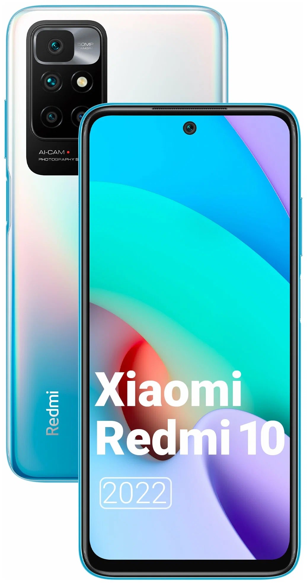 Смартфон Xiaomi Redmi 10 (2022) 4/64GB Sea blue (22011119UY) EU - отзывы  покупателей на Мегамаркет