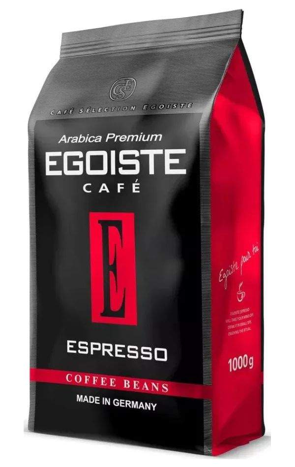 Кофе в зернах Egoiste Espresso, 1 кг - купить в FTA, цена на Мегамаркет