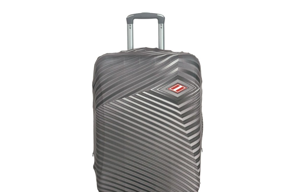 Чехол для чемодана Хлопковый Край 62576 серый
