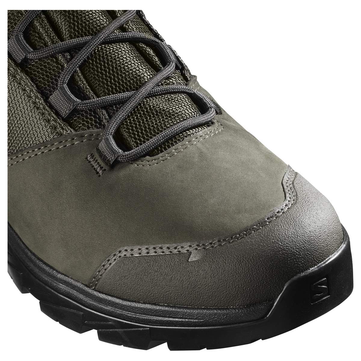 Ботинки Salomon OUTward GTX Peat/Black/Burnt Olive, Peat/Bk/Burnt Oliv, 9  UK – характеристики на Мегамаркет