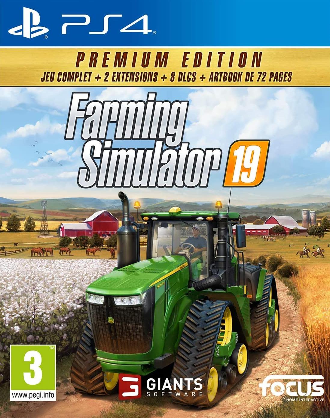 Farming Simulator 19 Premium Edition Русская Версия (PS4) – купить в  Москве, цены в интернет-магазинах на Мегамаркет