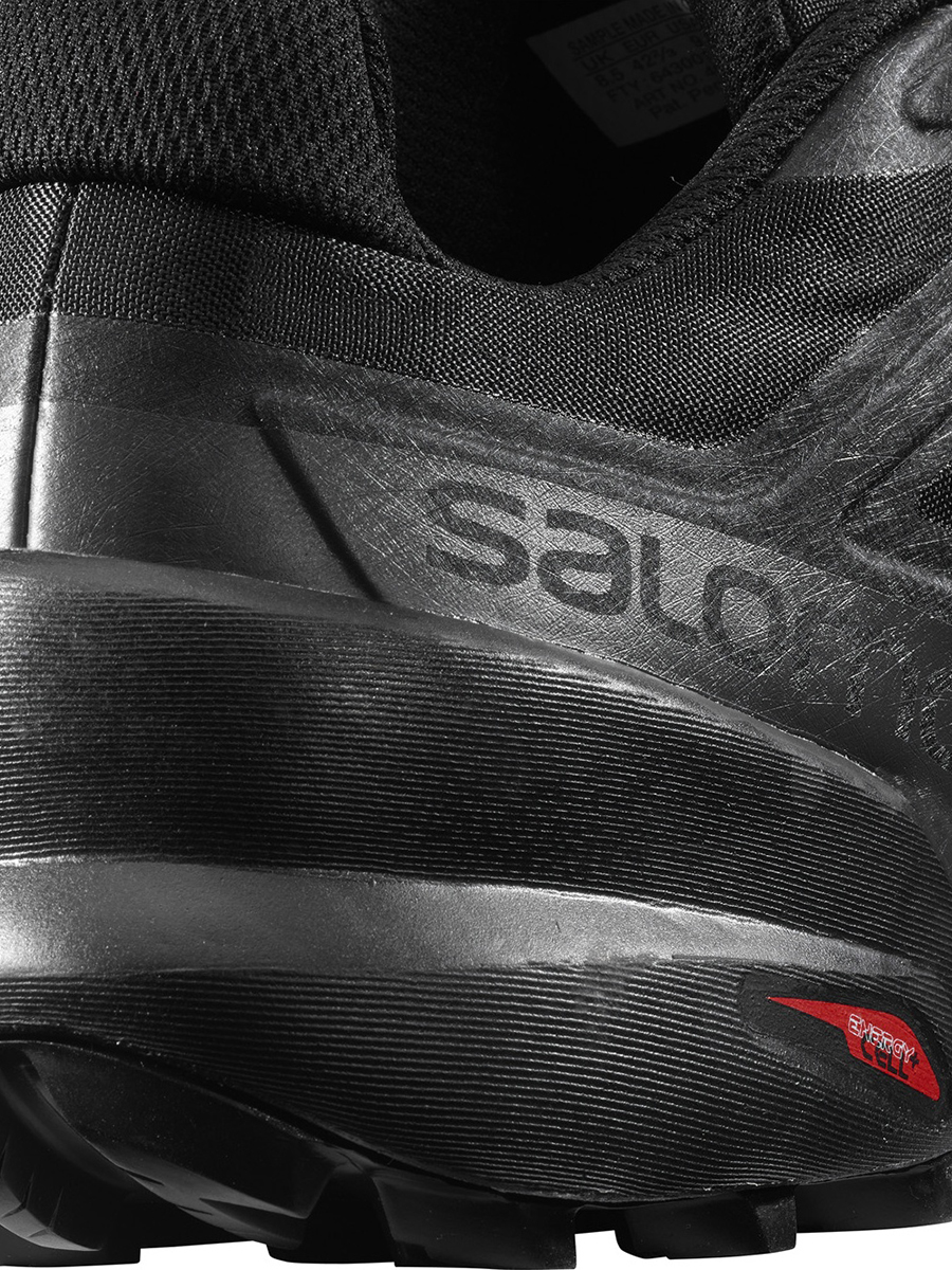 Кроссовки мужские Salomon SPEEDCROSS 5 WIDE серые 8 UK - купить в Москве,  цены на СберМегаМаркет