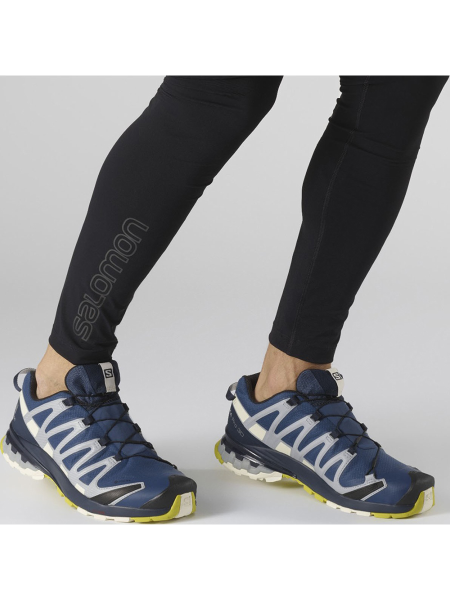 Кроссовки мужские Salomon XA PRO 3D v8 GTX серые 7.5 UK - купить в Москве,  цены на СберМегаМаркет