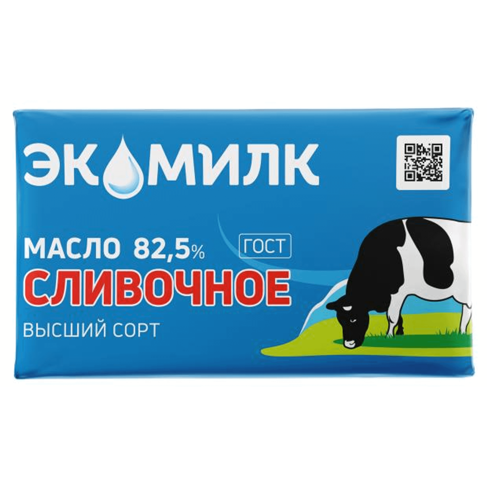 Масло Экомилк Традиционное сливочное, 82,5%, 330 г – купить в Москве, цены в интернет-магазинах на Мегамаркет