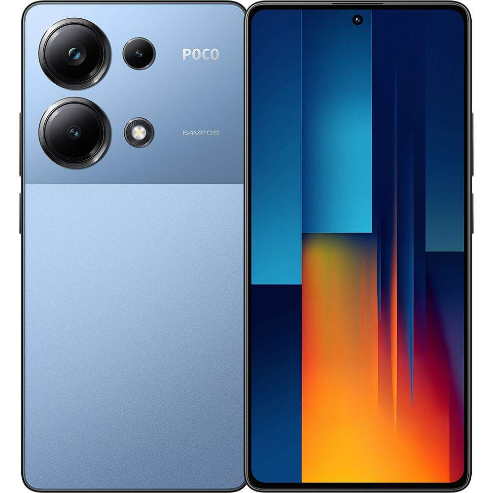 Смартфон Poco M6 Pro 12/512GB Blue (7600007760) - купить на Мегамаркет