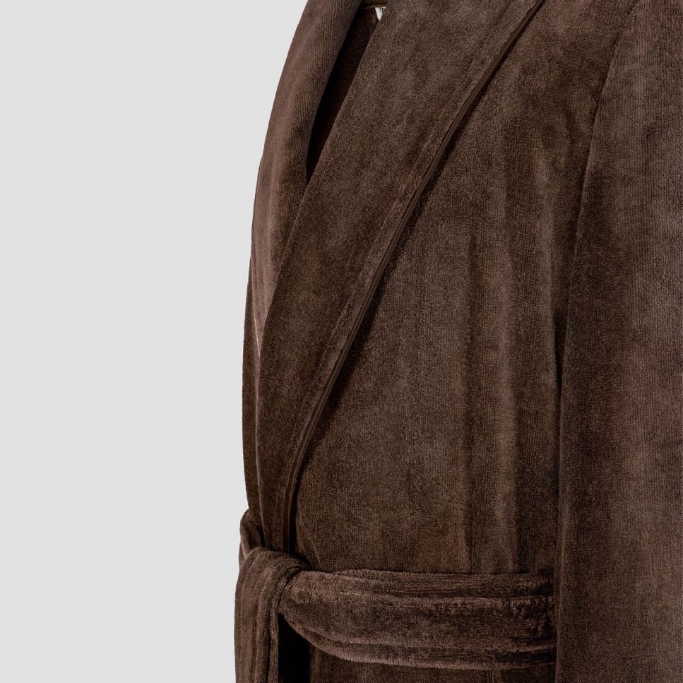 Домашний халат мужской Togas САЙМОН коричневый 56 RU