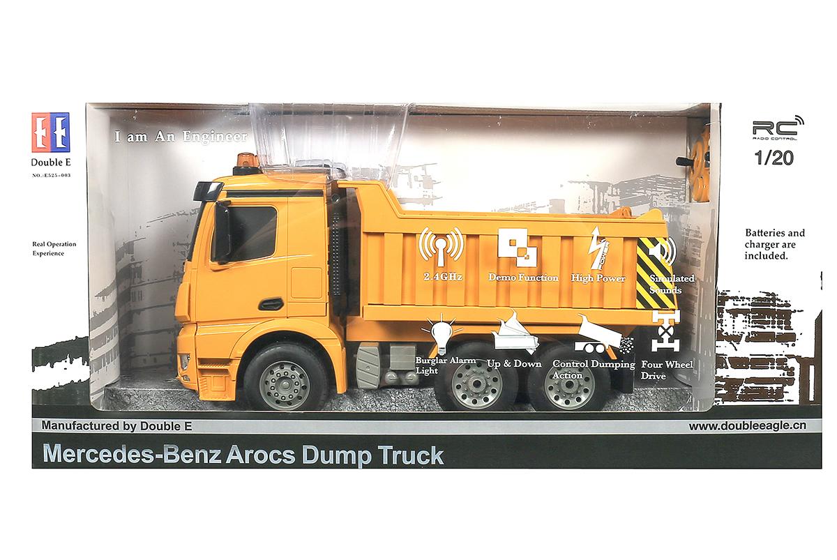 Самосвал Double Eagle Mercedez Benz Arocs Dump Truck, на р/у E525-003