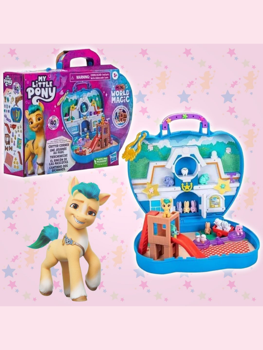 Фигурки My Little Pony - портативный набор Mini World Magic Critter Corner  - купить в Магия кукол, цена на Мегамаркет