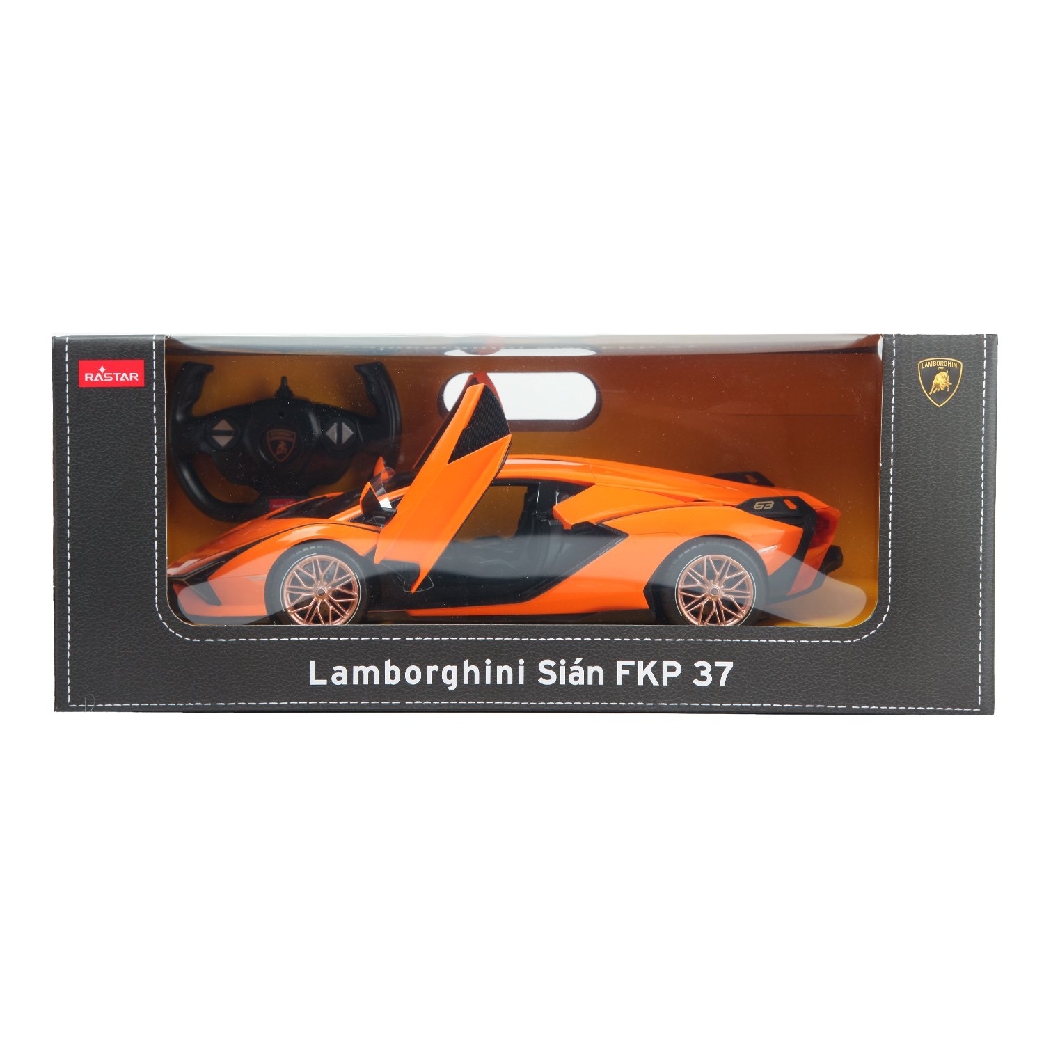 Радиоуправляемая машинка Rastar group Lamborghini Siant, 2.4 G, 1:14,  оранжевый - купить в Юмаркет, цена на Мегамаркет