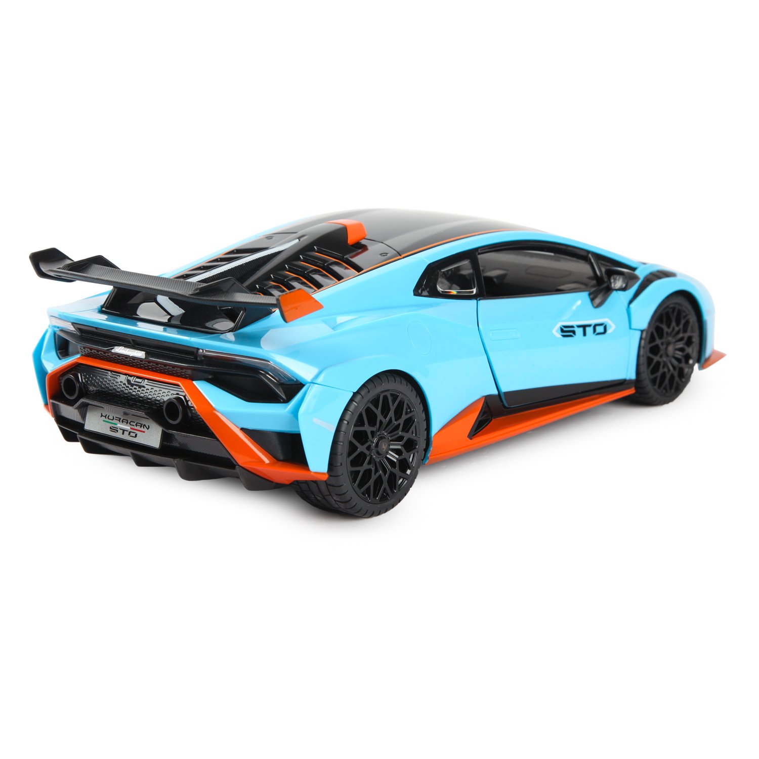 Купить машина р/у 1:14 Lamborghini Huracan STO голубой, 2,4G, цены на  Мегамаркет