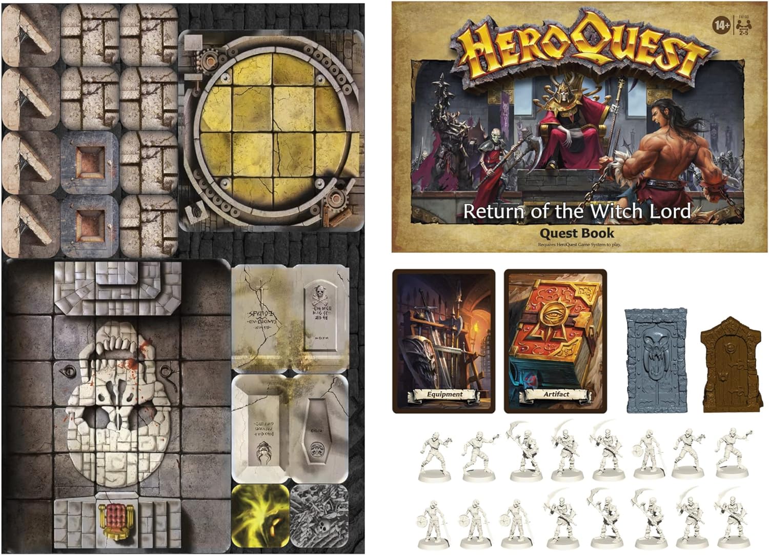 Lord of quests пролетарская ул 25 фото Дополнение для игры Hasbro HeroQuest: Game System Return of the Witch Lord Quest