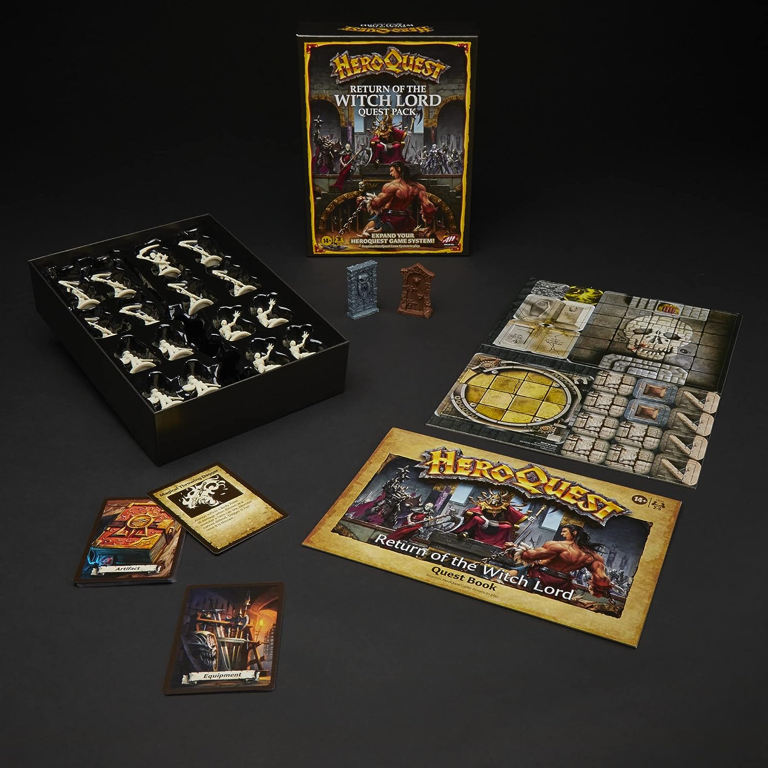 Lord of quests пролетарская ул 25 фото Дополнение для игры Hasbro HeroQuest: Game System Return of the Witch Lord Quest