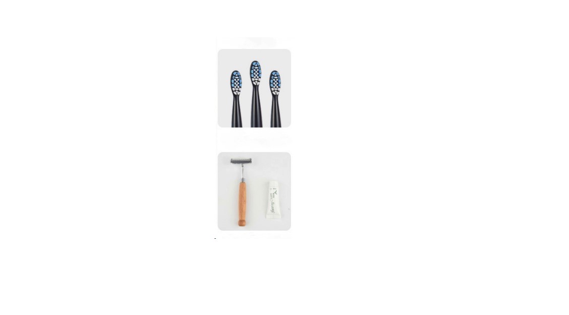 Мужской подарочный набор MyPads с ультразвуковой зубной щеткой с щетинками памяти