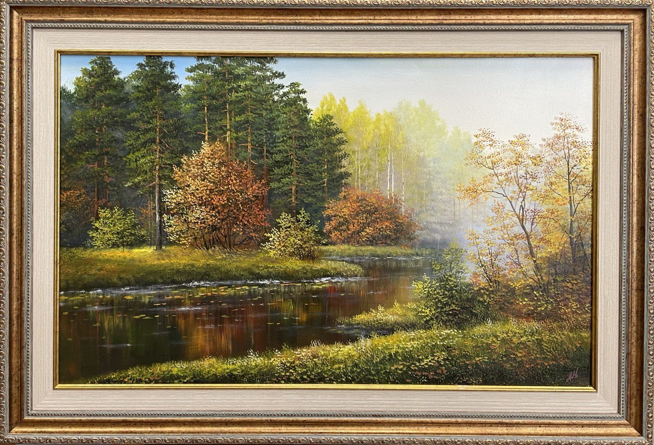 Осенний пейзаж маслом на холсте. Пейзажи маслом на холсте. Осенние пейзажи из шерсти. Картина осень Золотая 90 на 50 Каргаполова Виктора Ивановича.