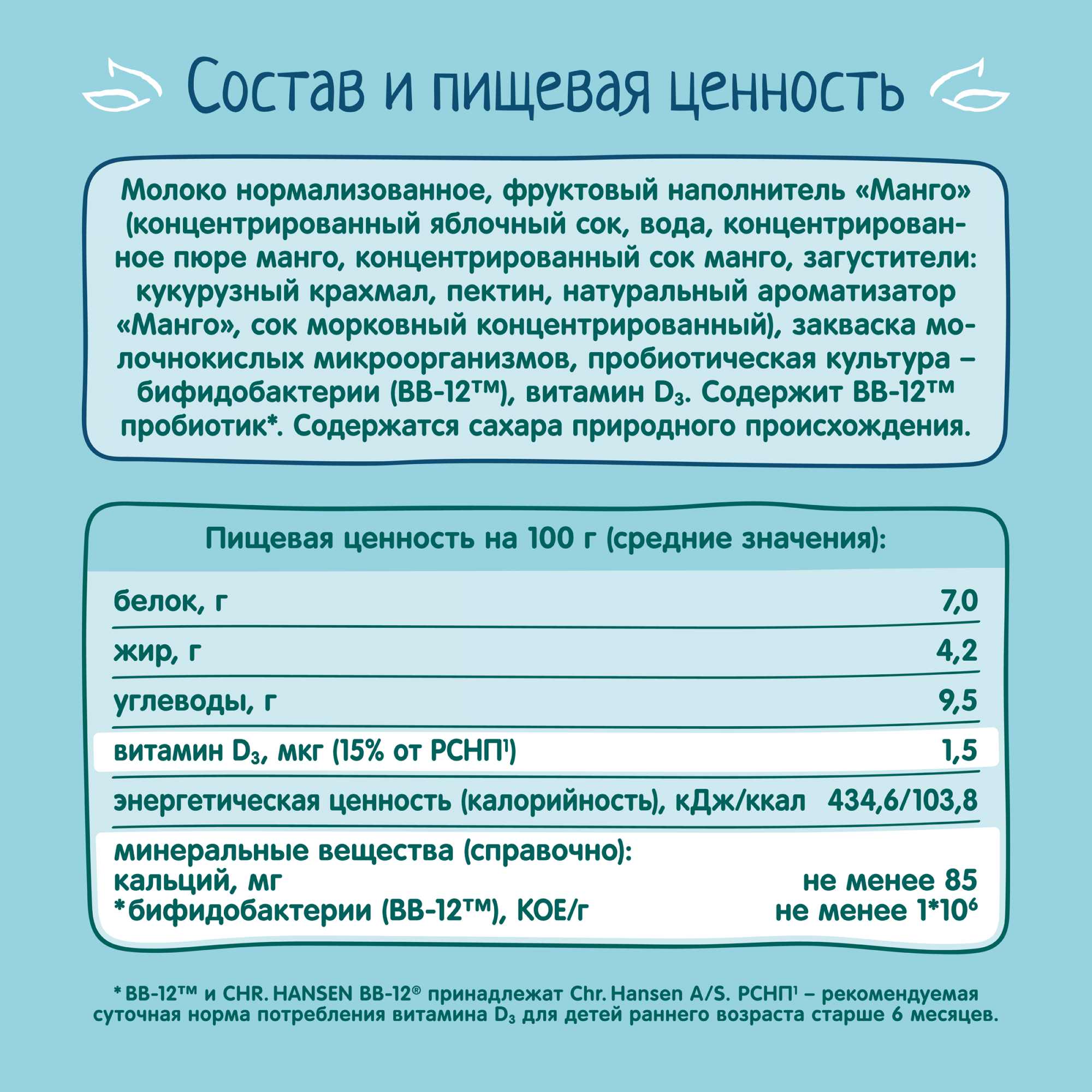 Отзывы - биотворог ФрутоНяня <b>Манго</b> обогащенный витаминами D3 4,2% с 6 месяц...