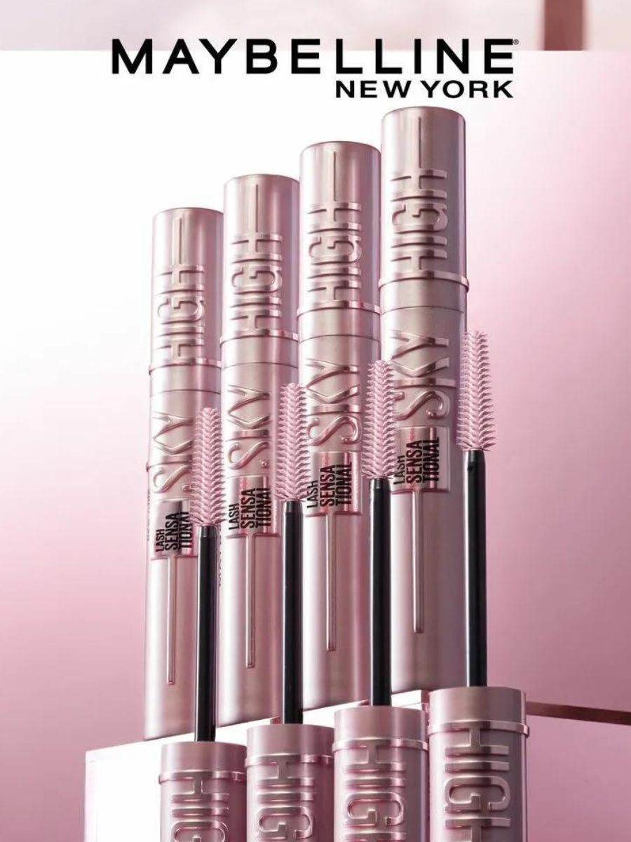 Купить тушь для ресниц Maybelline Lash Sensational Sky High черная 6 мл, цены на Мегамаркет | Артикул: 600013893305