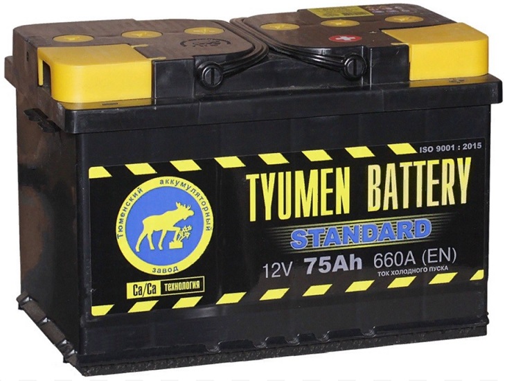 Купить аккумулятор автомобильный TYUMEN BATTERY STANDARD 75 А/ч 660 А обр. пол. (278x175х190), цены на Мегамаркет | Артикул: 600010541923