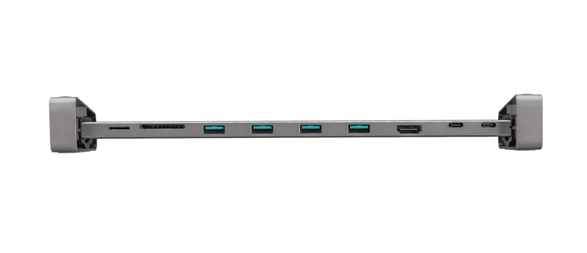 Док-станция для ноутбука Trust Dalyx USB-C 10-в-1 (23417)