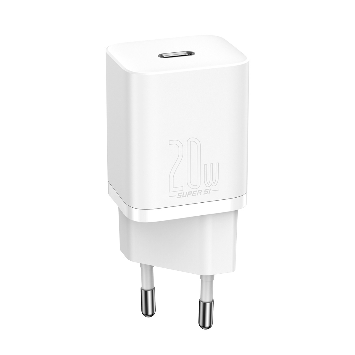 Сетевое зарядное устройство Baseus Super Si Quick Charger 1C 20W EU White (CCSUP-B02), купить в Москве, цены в интернет-магазинах на Мегамаркет