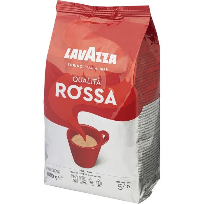 Кофе Lavazza Rossa в зернах, 1 кг - купить в Adelina, цена на Мегамаркет