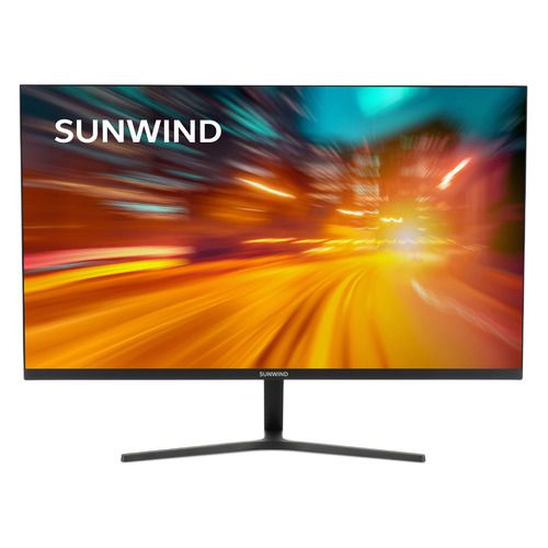 27" Монитор Sunwind SM-27FI223 черный 100Hz 2560x1080 IPS - купить в Ситилинк Москва Доставка, цена на Мегамаркет