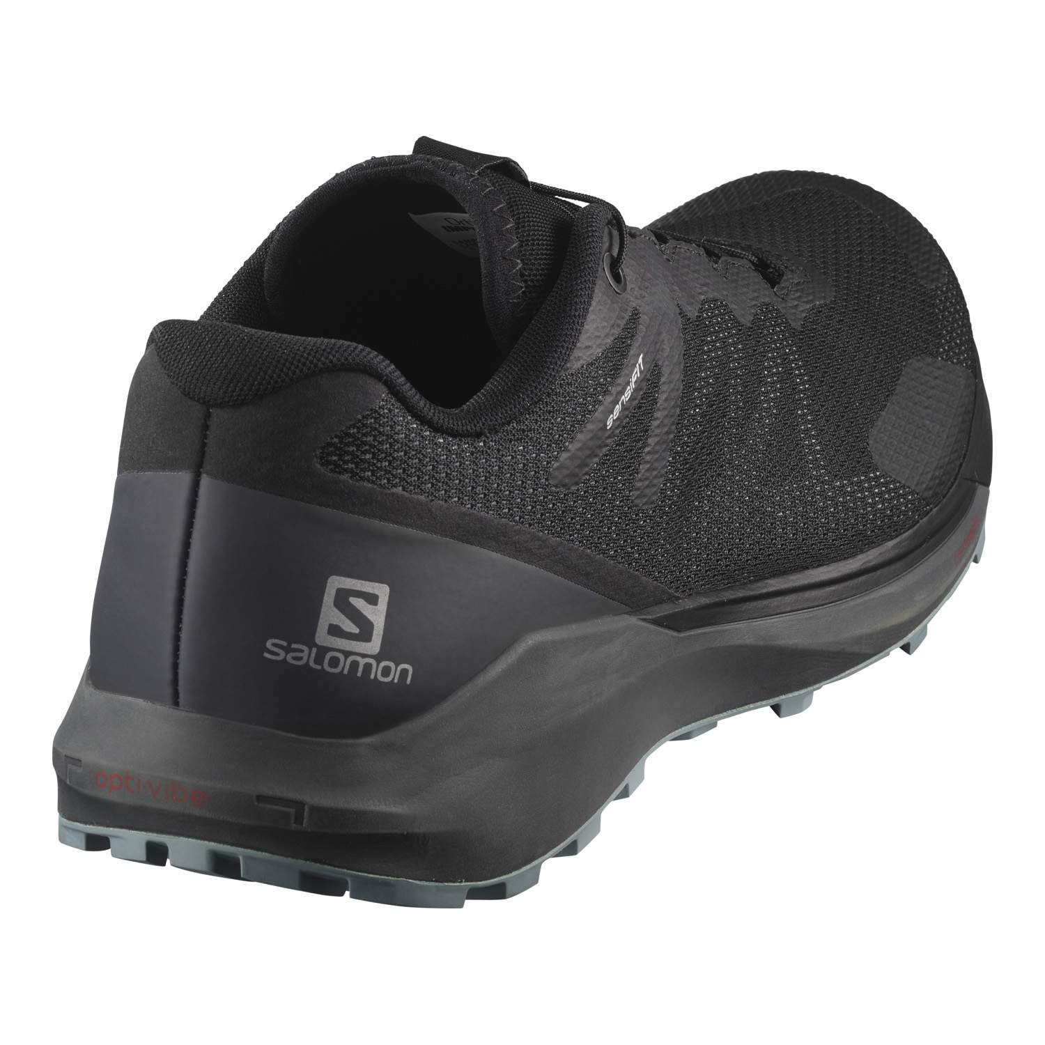 Salomon sense deals ride black white