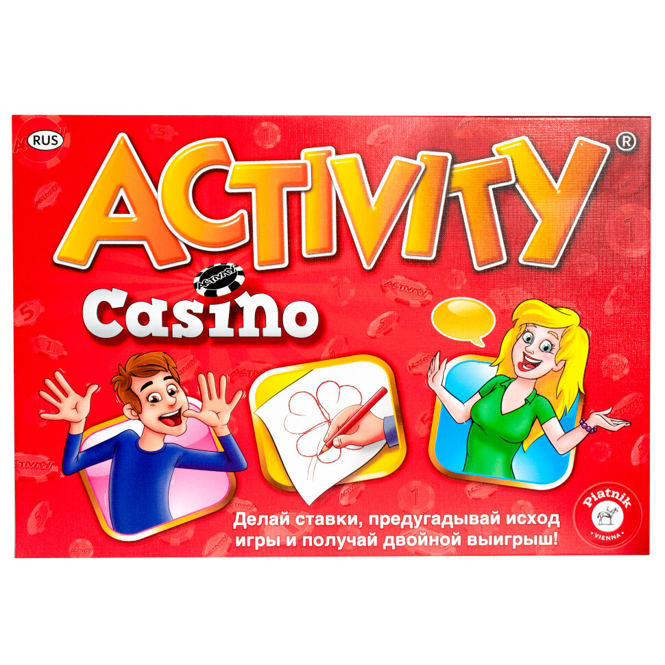 Настольная игра Piatnik Activity Casino 717727 – купить в Москве, цены в  интернет-магазинах на Мегамаркет