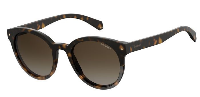 Солнцезащитные очки женские Polaroid PLD 6043/S коричневые - купить в ООО "Ритейл Решения", цена на Мегамаркет