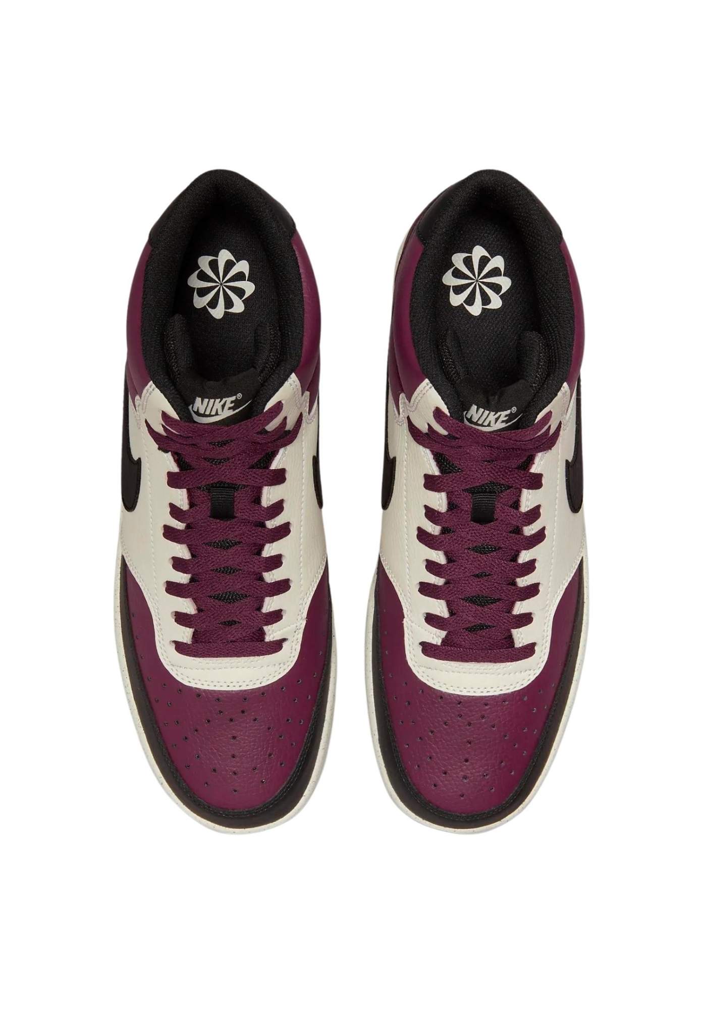 Отзывы - кеды мужские Nike Sportswear Court Vision Low бордовые 42 EU (дост...