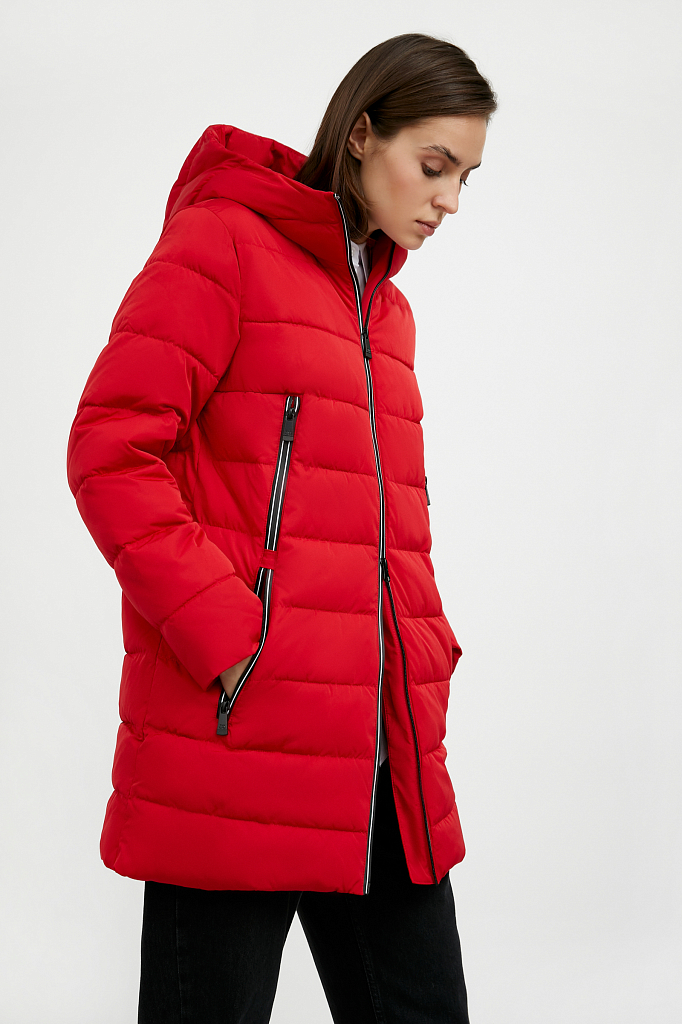 Куртка женская Finn Flare A20-13003 красная M