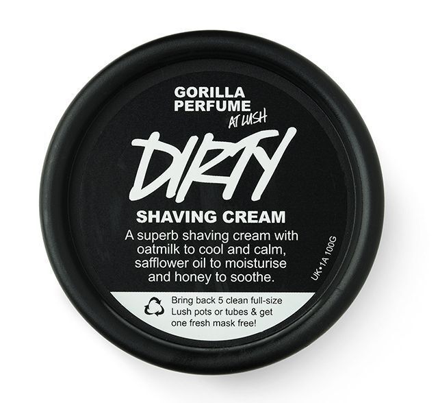 LUSH Крем для бритья Dirty 100г