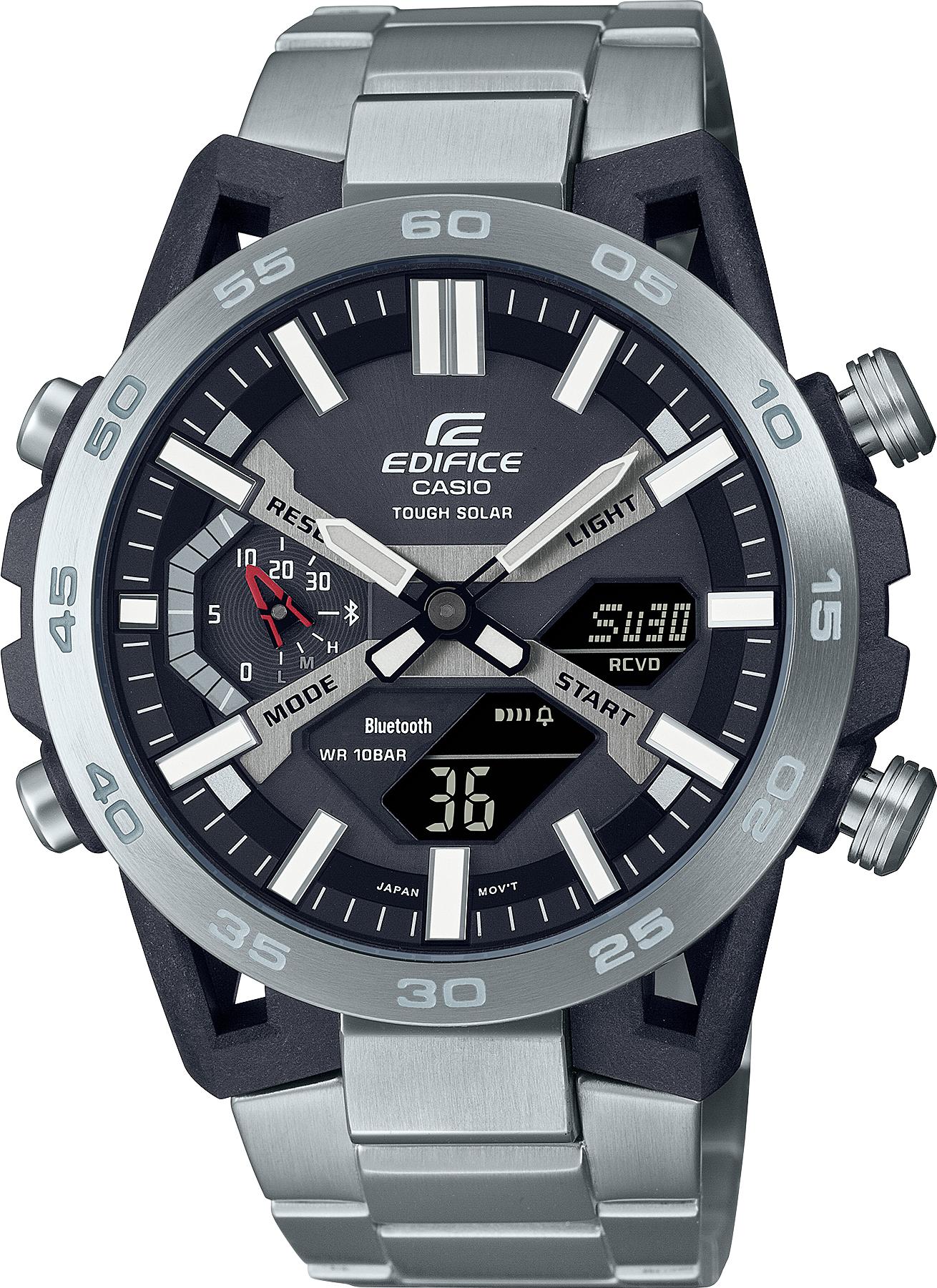 Наручные часы мужские Casio ECB-2000D-1A - купить в Ruvu.ru, цена на Мегамаркет