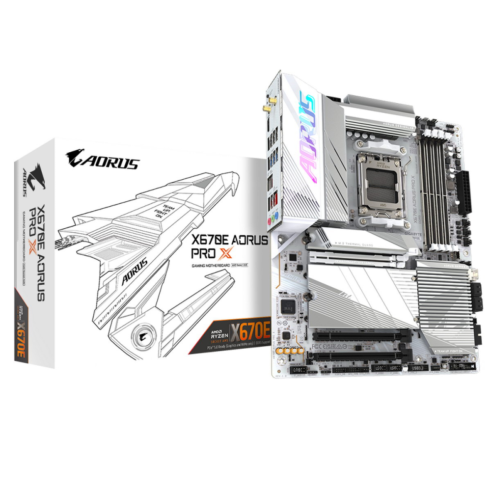 Материнская плата GIGABYTE X670E AORUS PRO X - купить в HomeIQ, цена на Мегамаркет