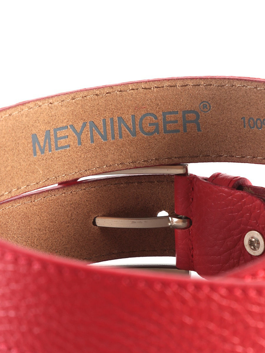 Ремень женский MEYNINGER РН-4502 красный, 90 см