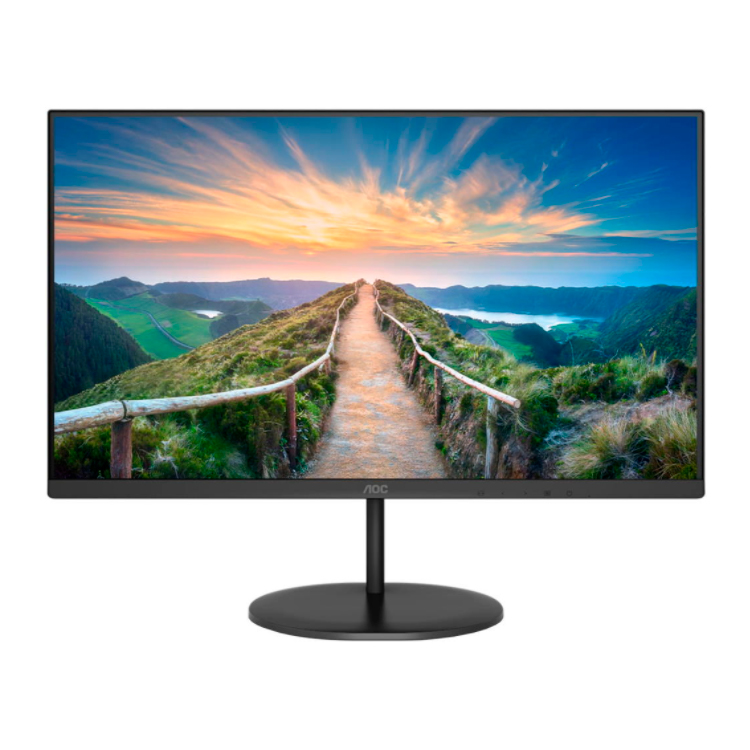 27" Монитор AOC U27V4EA Black 60Hz 3840x2160 IPS - купить в Мегамаркет Самара, цена на Мегамаркет