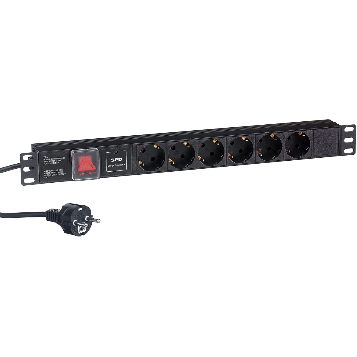 Exegate ServerPro PDU-19H608 Al-6S-EU2-SW-SPD1 - купить в OLDI, цена на Мегамаркет