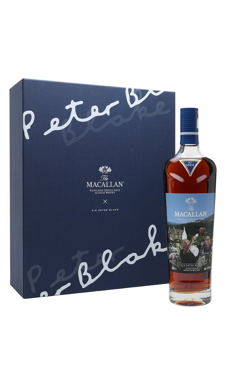 Виски Macallan Sir Peter Blake, 0.7 л - купить в Декантер, цена на Мегамаркет