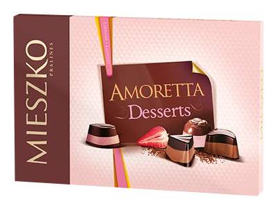 Шоколадные конфеты Mieszko Amoretta Desserts 276 г