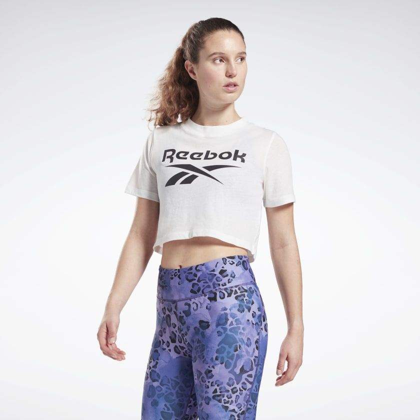 Топ женский Reebok GQ9492 белый XL - купить в Мегамаркет Москва, цена на Мегамаркет